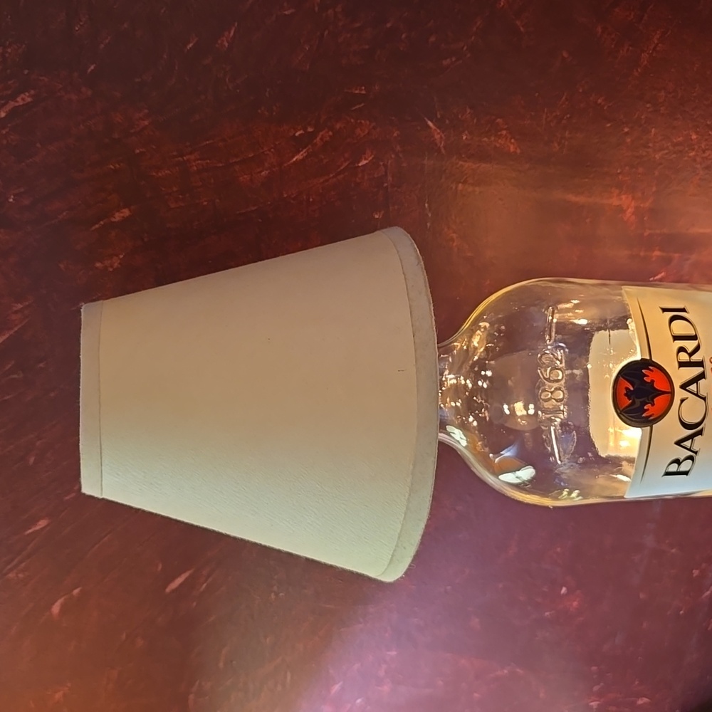Bacardi 151 Lighted One Of A Kind Bottle Lamp - Picture 4 of 11